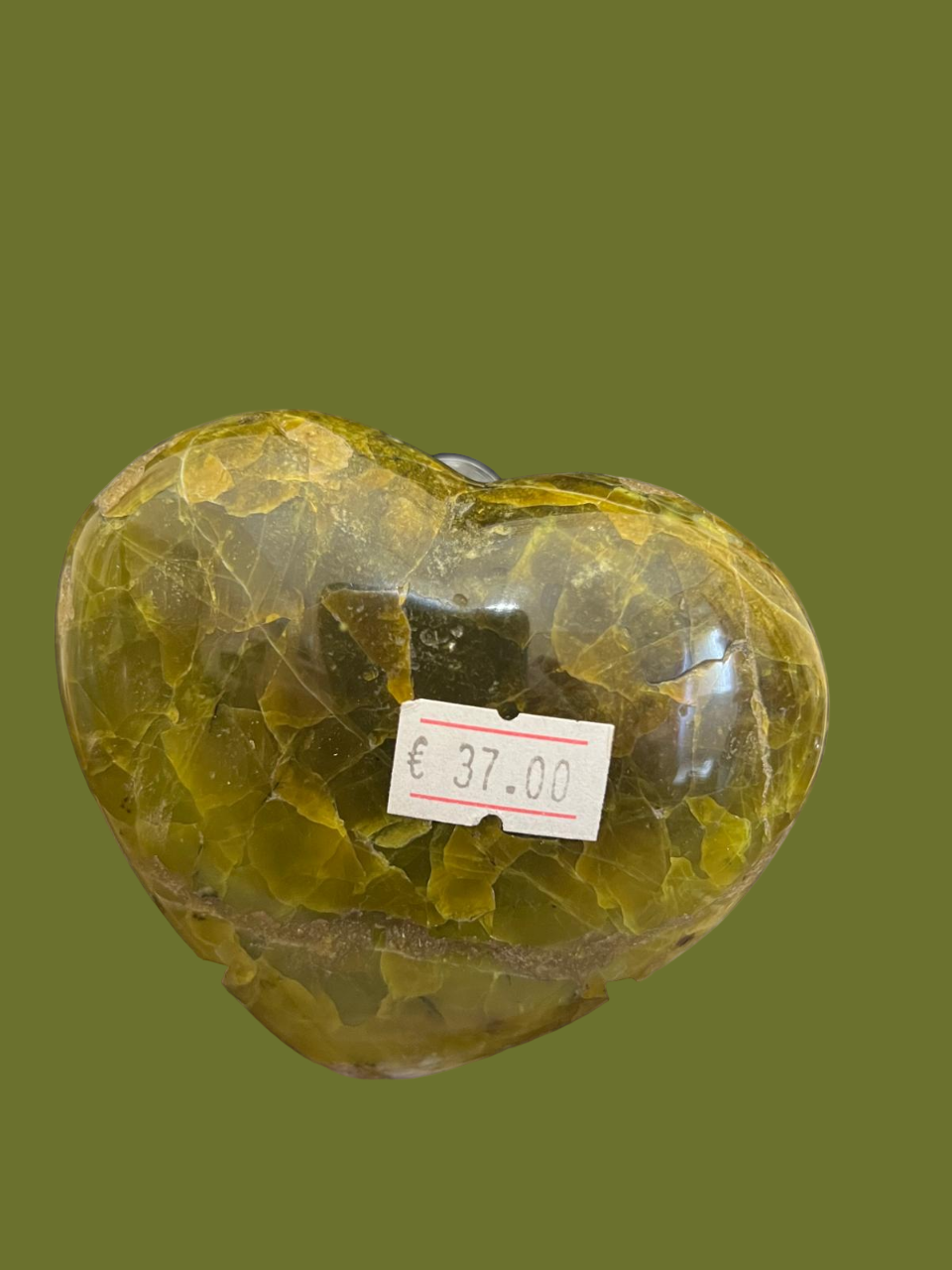 Cuore Opale Verde Madagascar - immagine 4