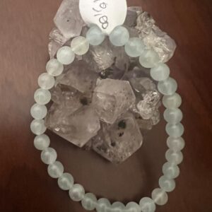 Bracciale in Acquamarina Sfere da 6 mm
