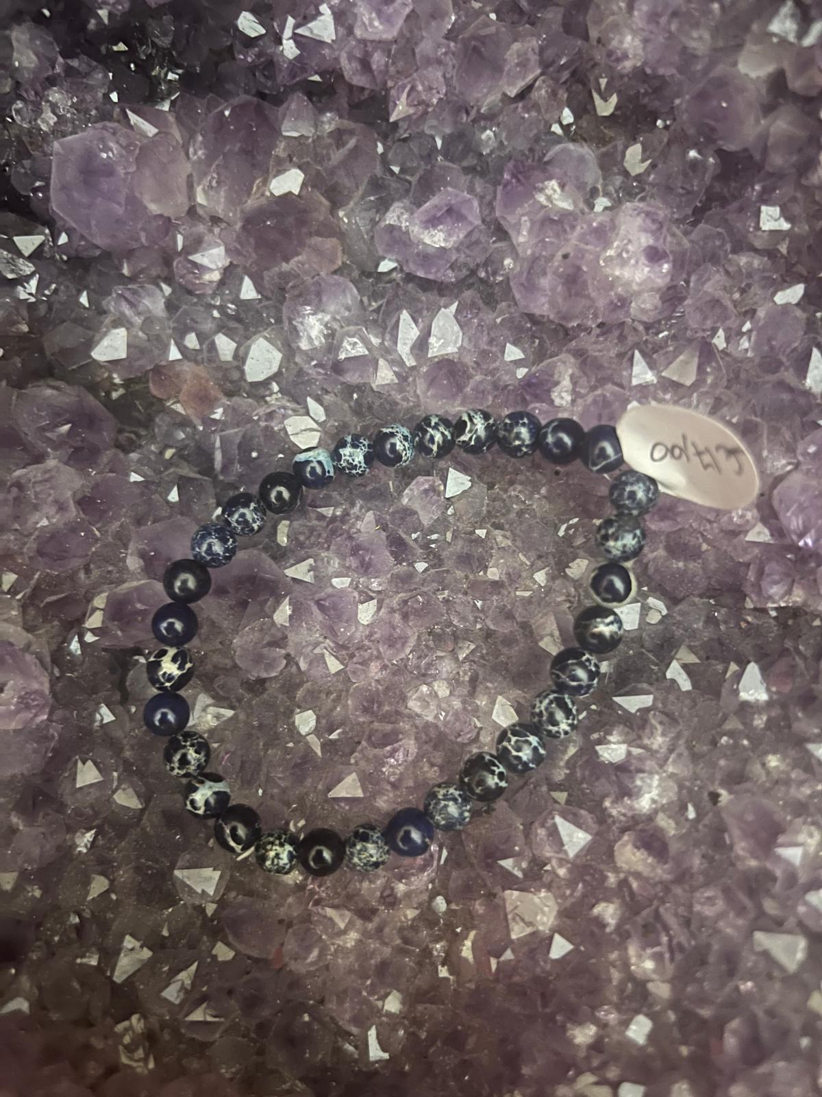 Bracciale Diaspro Blu Imperiale