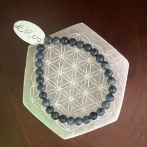 Bracciale Dumortierite Pietra Schiamanica