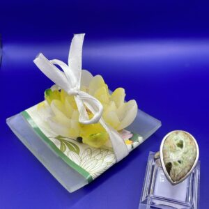Anello Riolite Argento 925 Mis. 17,5