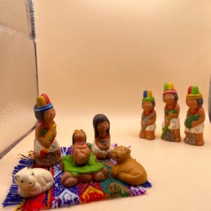 Presepio Peruviano Indios