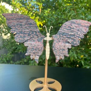 Farfalla in Rodocrosite