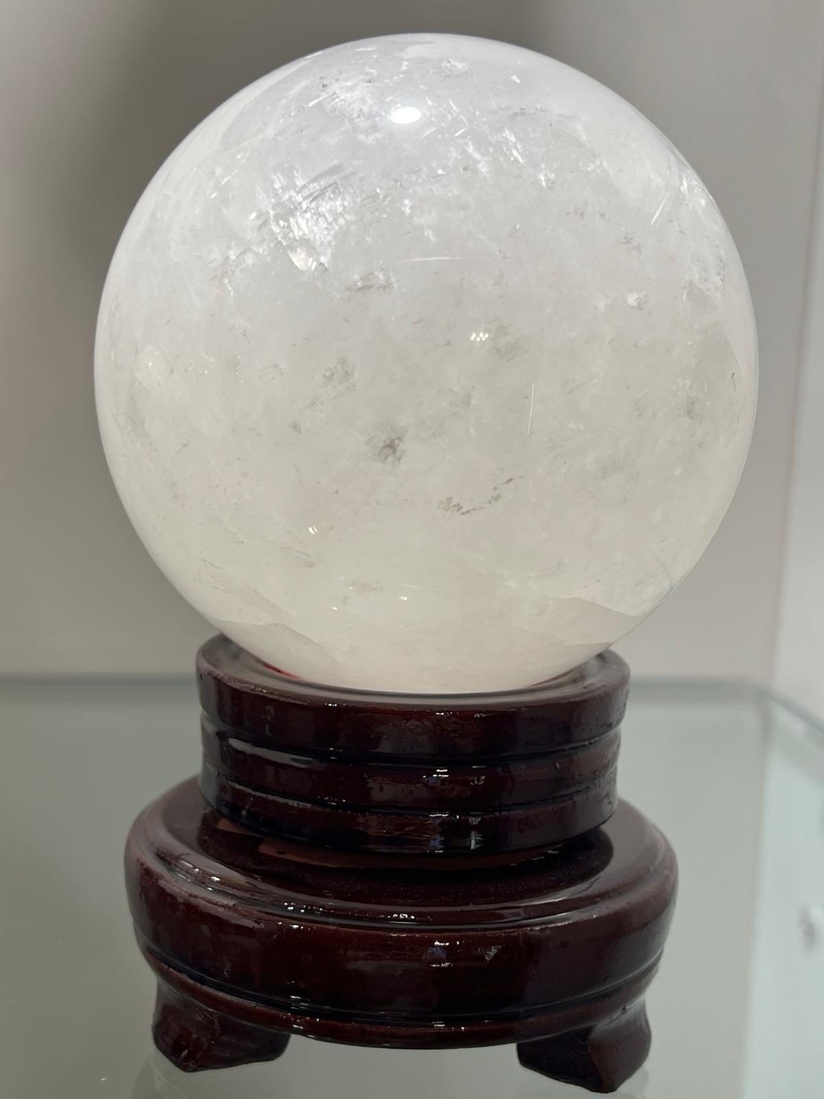 Sfera Calcite Ottica Diam 9.6