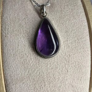 Ciondolo Ametista Argento 925
