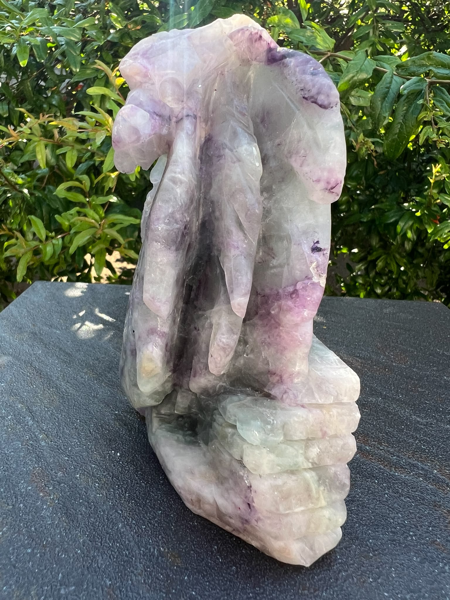 Drago in Fluorite gr 1660 - immagine 3