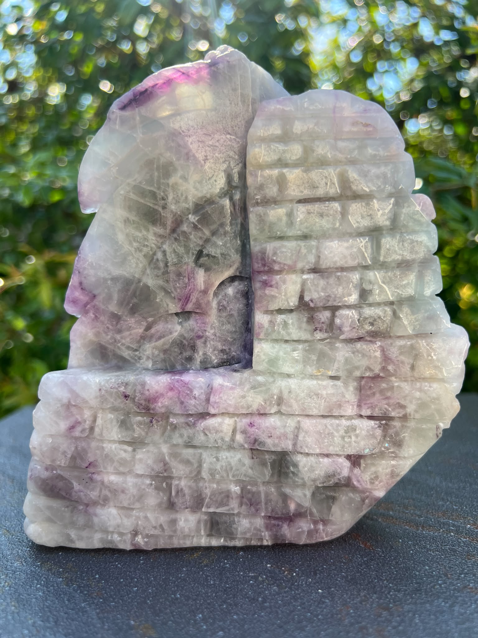 Drago in Fluorite gr 1660 - immagine 4