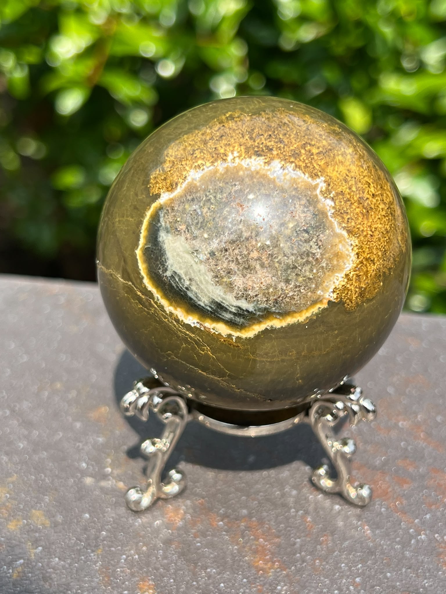 Sfera Diaspro Oceano gr 320 dm 6,1