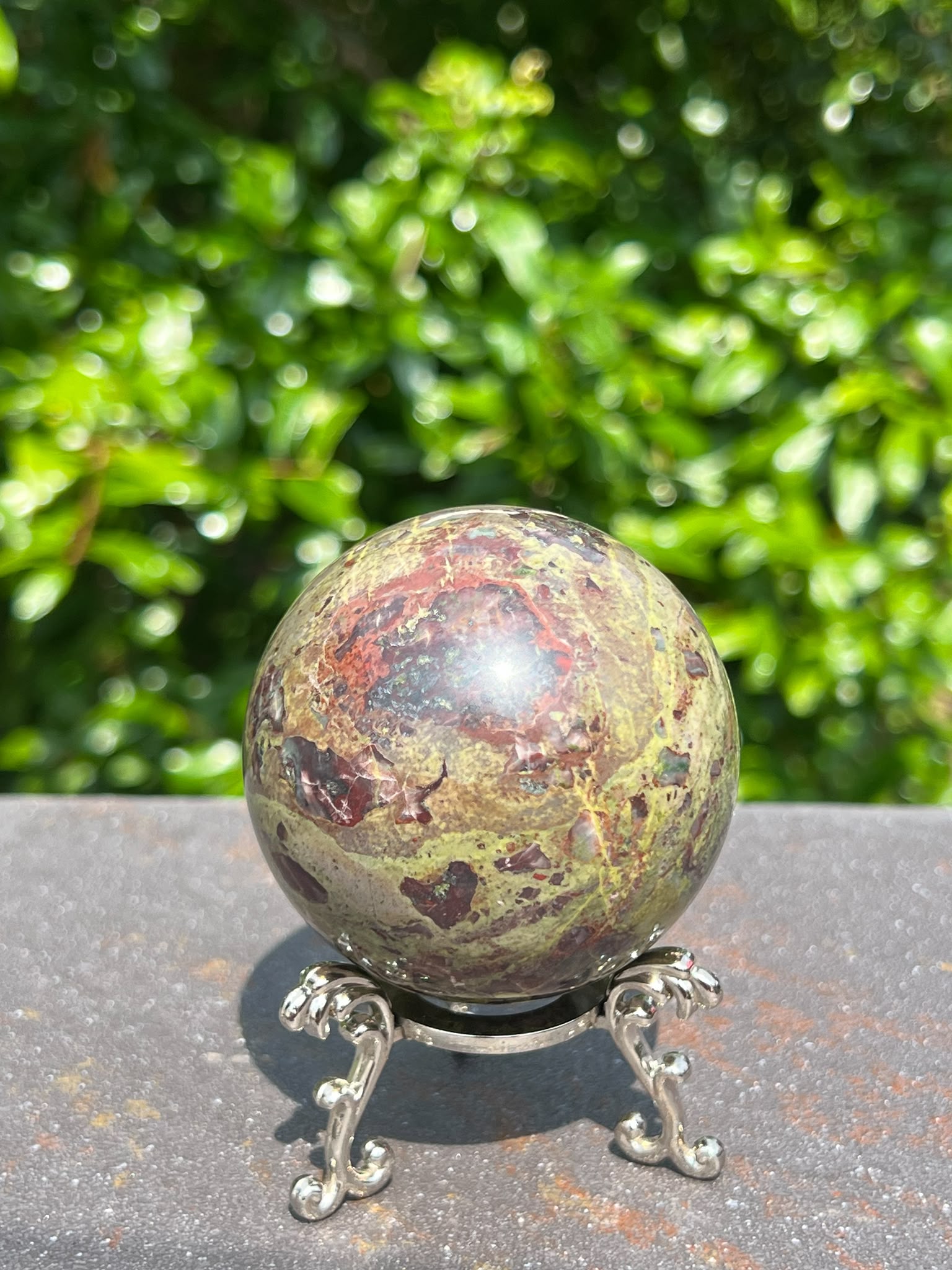 Sfera Sangue di Drago gr 311 dm 5,8