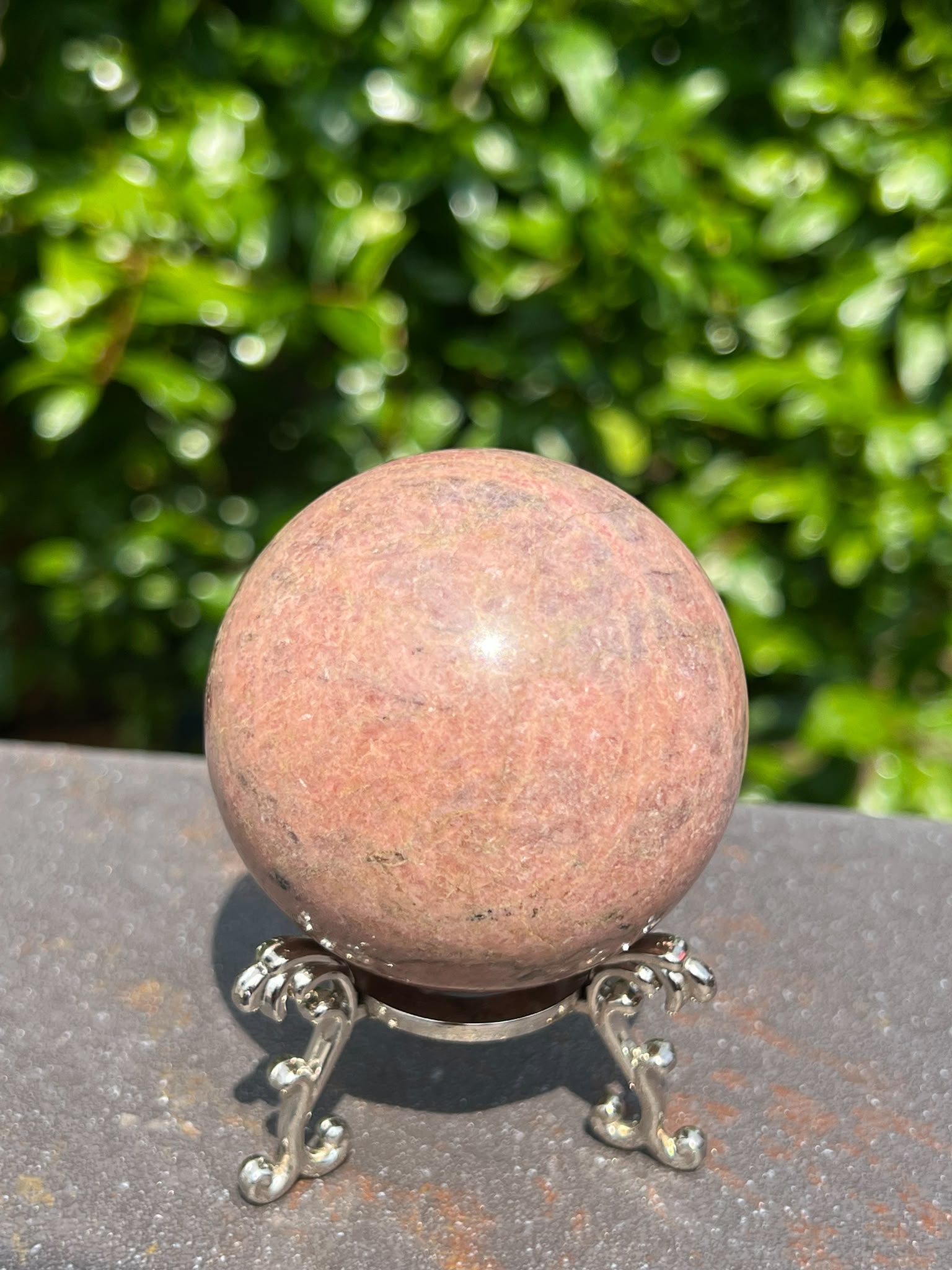 Sfera Rodonite gr 361 dm 5,7