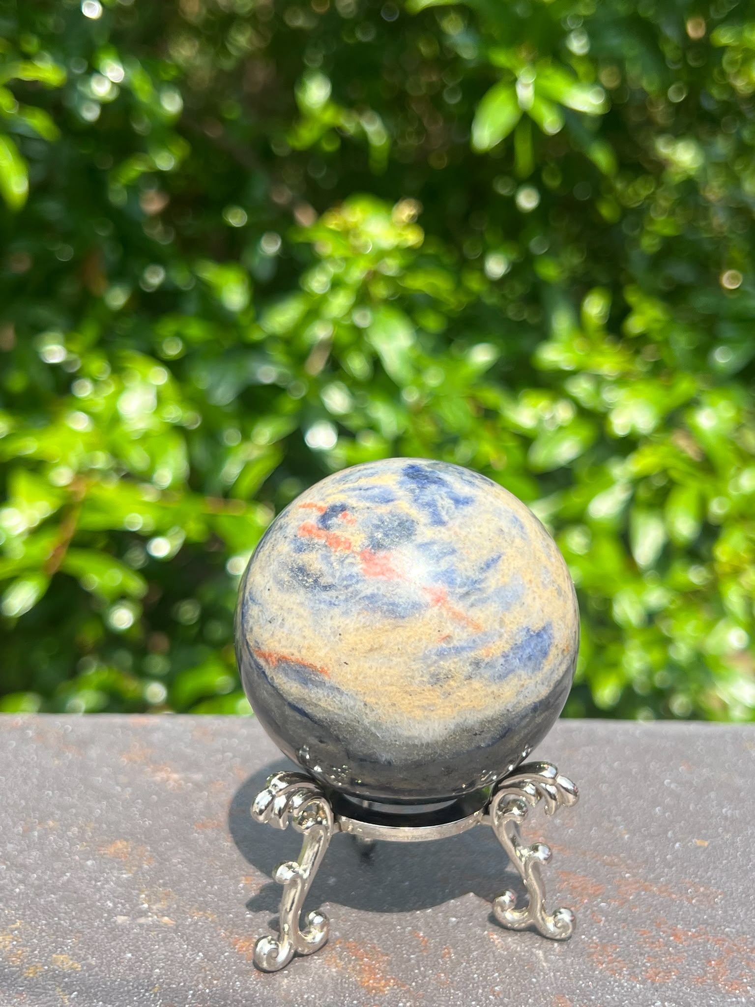 Sfera Sodalite gr 236 dm 5,5 - immagine 3